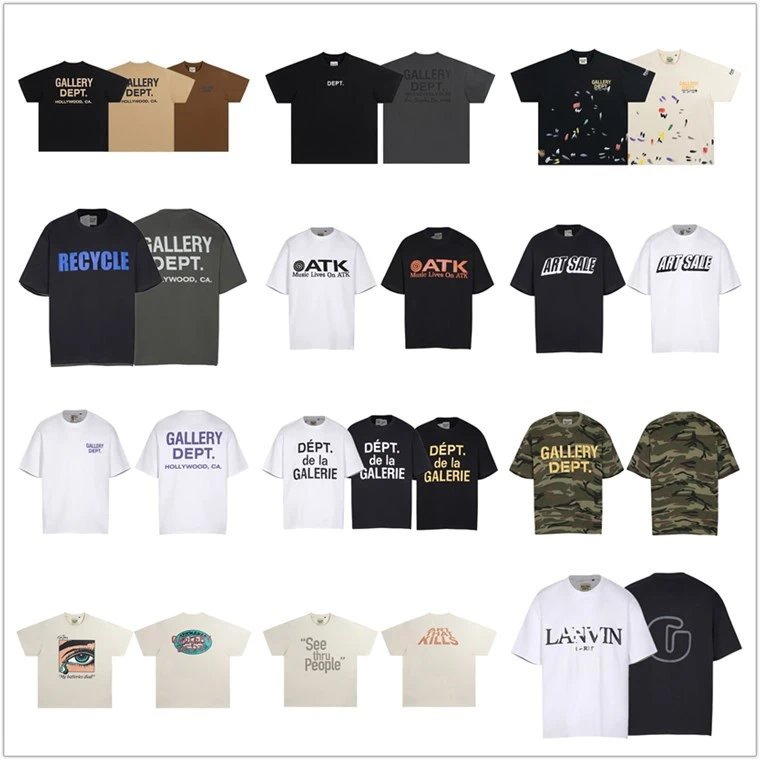 Loose short-sleeved casual couple men's and women's T-shirts  